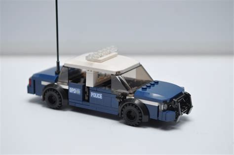 LEGO City Police Car Cop Batman Gotham Navy Blue SWAT Speed Champions ...