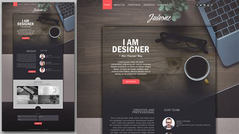 Web Template Design In Photoshop