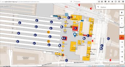 Platform Birmingham New Street Station Map