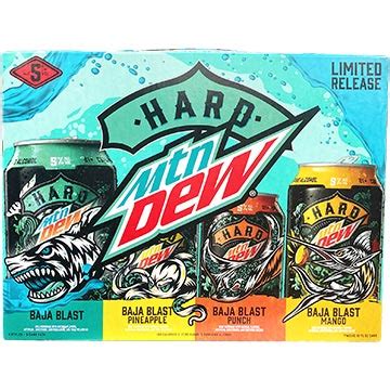 Hard Mountain Dew Baja Blast Variety Pack | GotoLiquorStore