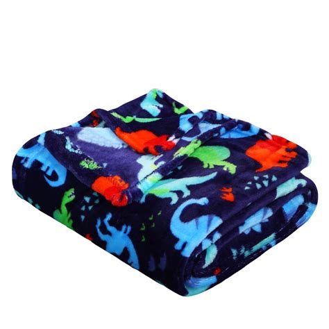 24 Units of Children's Assorted Printed Fleece Blanket Size 50 X 60 ...