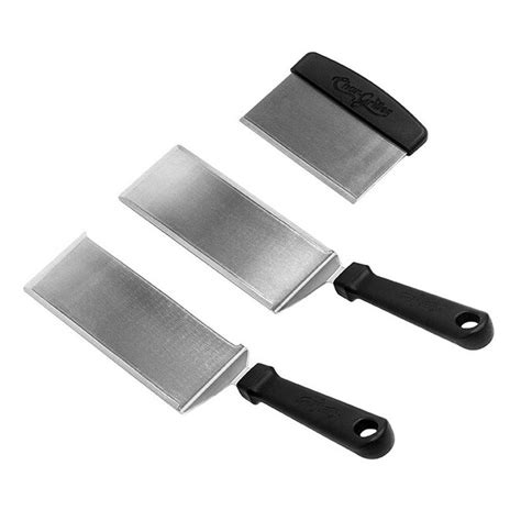 Char-Griller Griddle Accessory Kit 5-Pack Stainless Steel Tool Set in the Grilling Tools ...