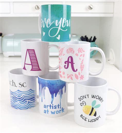 Personalized Mugs with Cricut Mug Press - Amy Latta Creations