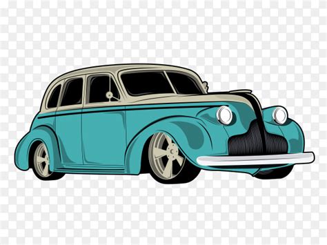 Show classic cars vector car illustrations on transparent background PNG - Similar PNG