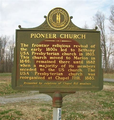 Western Kentucky Genealogy Blog: Chapel Hill Presbyterian Church