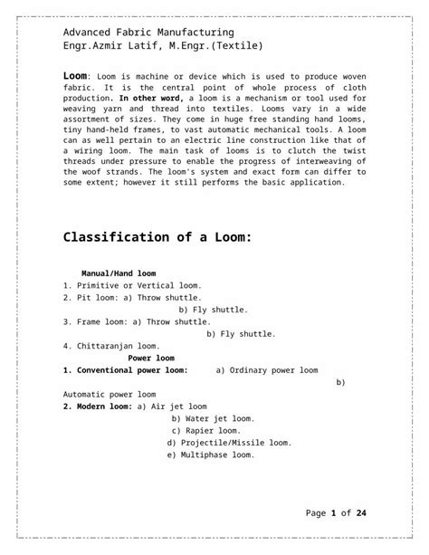 (DOC) Different types of loom - DOKUMEN.TIPS