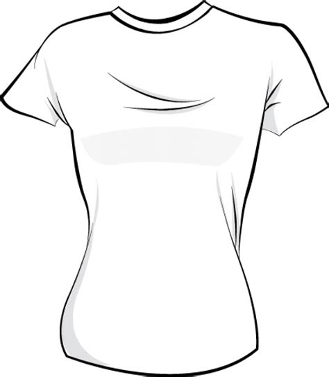 White T Shirt For Design - ClipArt Best