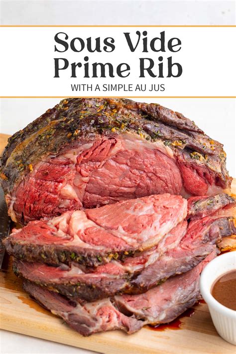 Sous Vide Prime Rib with Au Jus - 40 Aprons