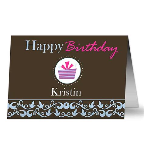 Personalized Birthday Cards for Her