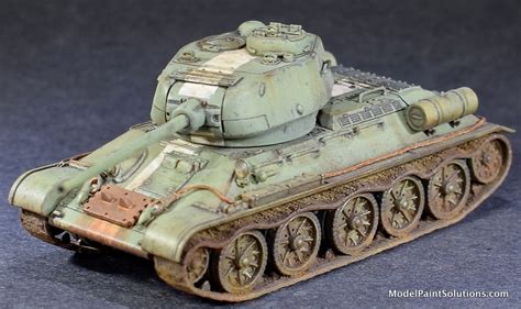 The Dragon 1/72 T-34-85 "Mod 1944" | Model Paint Solutions