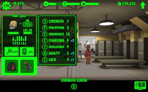 SPECIAL Stats - Fallout Shelter