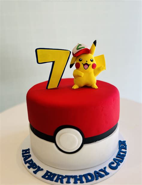 Pokemon Pikachu cake handmade – Runaway Cupcakes