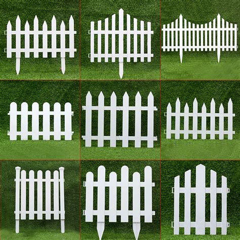 5pcs/pack Plastic Fence Courtyard Indoor Garden Fence Kindergarten ...