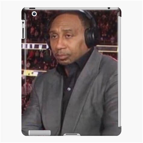 "Stephen A Smith Meme" iPad Case & Skin for Sale by csmall96 | Redbubble