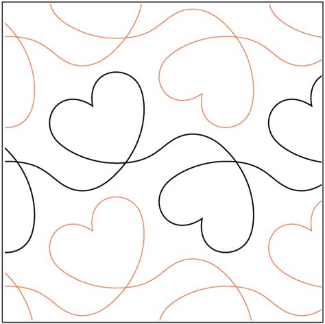 Dear Heart | Machine quilting designs, Quilting designs patterns, Free motion quilt designs