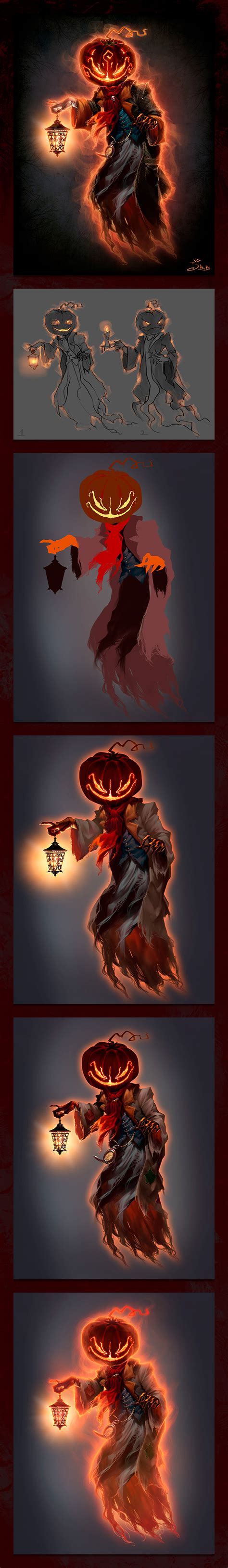 Halloween Pumpkin Guy on Behance