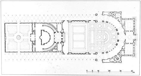 Plan of the Villa Giulia, Rome. Giacomo Barozzi da Vignola (villa) and ...