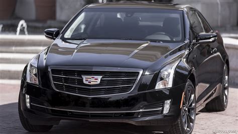 2016 Cadillac ATS Coupe Black Chrome Package (Color: Black Raven) | Front