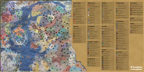 Finally done! With legend and all. Full Mortal empires faction map. : r/totalwar