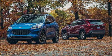 2020 Ford Escape Hybrid vs. 2019 Toyota RAV4 Hybrid: Which Fuel-Sipping ...