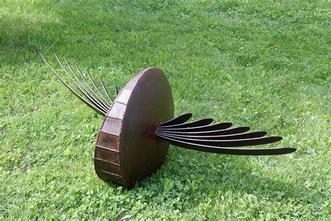 Metal Wings Sculpture by David Vanorbeek | Fine Art America