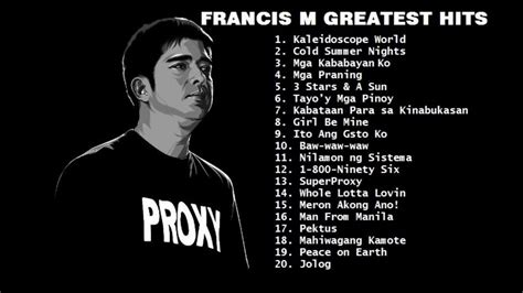 Francis M Greatest Hits / Francis Magalona - YouTube