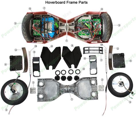 6.5'' hoverboard frame Hoverboard Parts