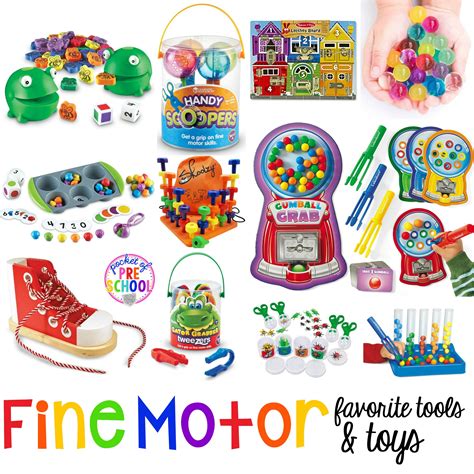 Favorite Fine Motor Tools & Toys for Preschool & Kindergarten - Pocket of Preschool