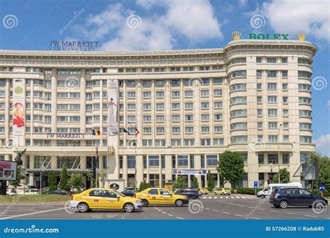 JW Marriott Bucharest Grand Hotel Editorial Stock Photo - Image of international, emblem: 57266208