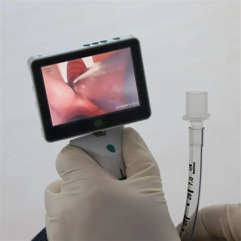 Conventional video laryngoscope 3 inch high resolution laryngoscope types for pediatric and adult