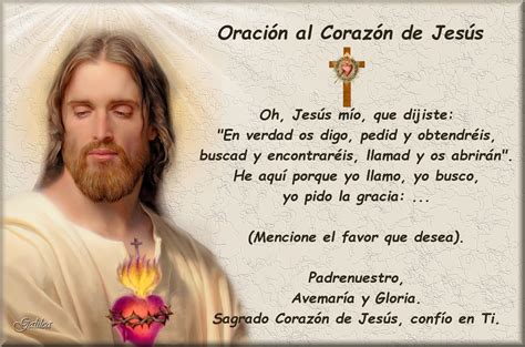 Corazón de Jesús en Vos Confío: Oración al Corazón de Jesús