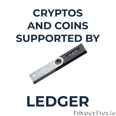 Ledger Nano S and Nano X Supported Crypto (2022 Update)