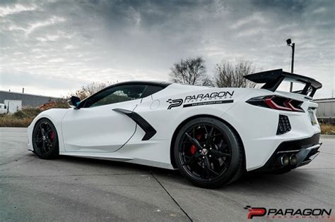 C8 Corvette High Wing Spoiler - Carbon Flash | Paragon Performance