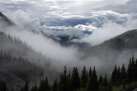 Mountain Landscape with Clouds image - Free stock photo - Public Domain photo - CC0 Images