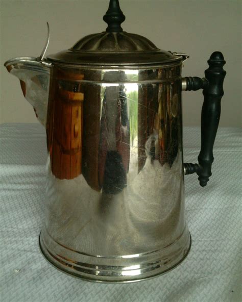 Stainless Steel Two Quart Cowboy Coffee Pot