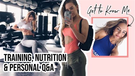 YOUR Personal, Training & Nutrition Questions || GET TO KNOW ME - YouTube