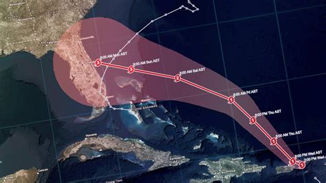 Updated Hurricane Dorian path map shows who will be impacted