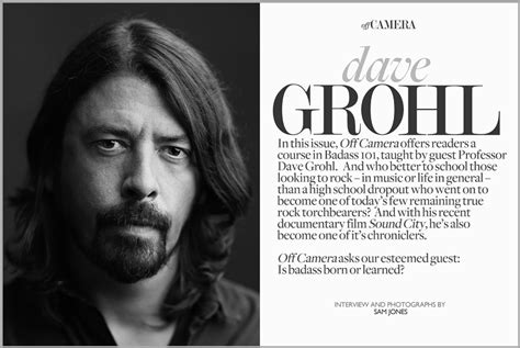 Dave Grohl Inspirational Quotes Poster. QuotesGram