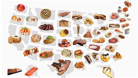 Best Food in America Mapped State by State