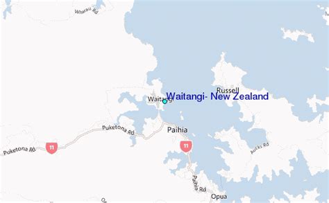 Waitangi, New Zealand Tide Station Location Guide