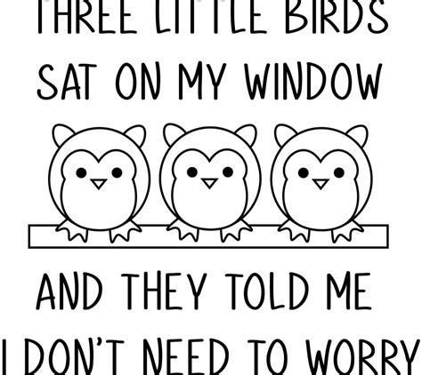 Three Little Birds Owls Cute Digital Artwork Files SVG PDF PNG - Etsy