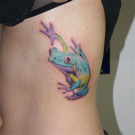 46 best Realistic & 3D Frog Tattoo Ideas images on Pinterest | Tree frog tattoos, Frogs and Cool ...