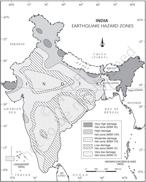 Seismic Zones Of India, Map, Types Of Seismic Zones, 54% OFF