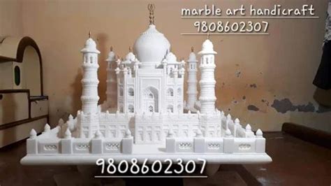 Makrana marble Taj Mahal, Design: Carving at Rs 80000/piece in Haldwani ...