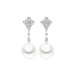 Kailis White Gold Kailis Charleston Drop Pearl Earrings - Fine Jewellery and Argyle Pink Diamond ...