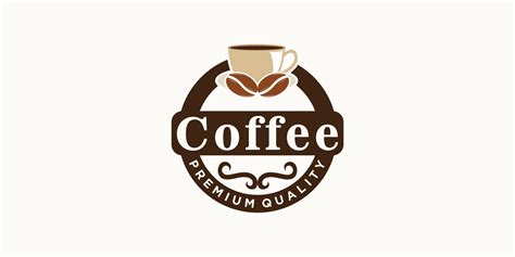 Coffee icon logo design inspiration for cafe or restaurant with ...