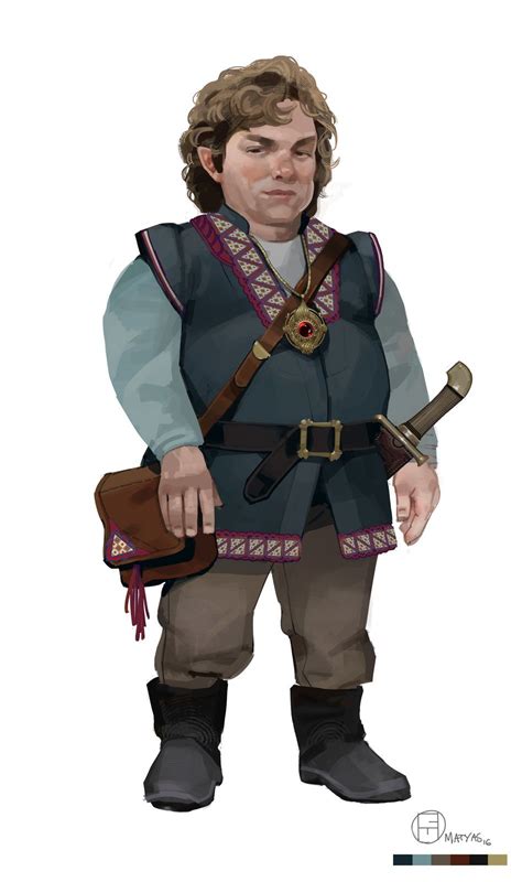 Halfling voleur | Character portraits, Dungeons and dragons characters, Dnd halfling