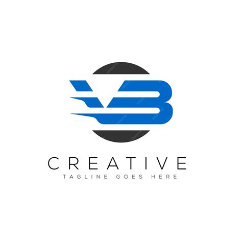 Premium Vector | Letter vb logo design template vector illustration