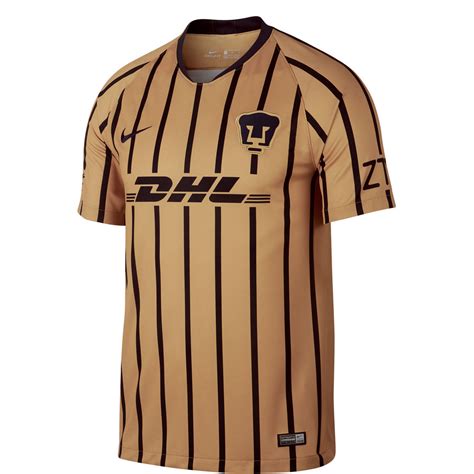 NIKE UNAM PUMAS 2019 AWAY JERSEY Gold - Soccer Plus