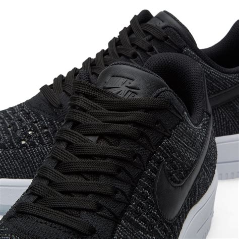 Nike W Air Force 1 Flyknit Low Black | END. (US)